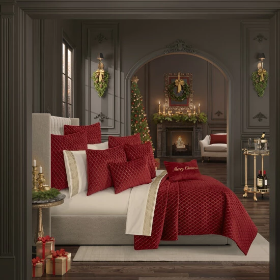 Coupon π Five Queens Court Gabriel β Christmas Quilt Set Evergreen π 1 Coupon π Five Queens Court Gabriel β Christmas Quilt Set Evergreen π