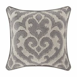Budget 𧨠Five Queens Court Belford 18" Square Decorative Throw Pillow β