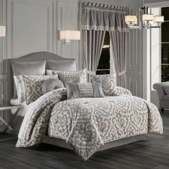 Alternative view of Budget 🧨 Five Queens Court Belford 18" Square Decorative Throw Pillow ⭐