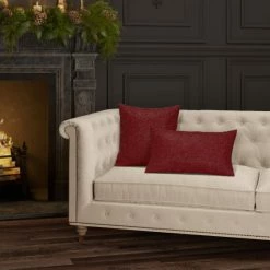 Alternative view of Discount ✔️ Five Queens Court Shimmer Pillow Boudoir Decorative Throw Pillow Evergreen 😍