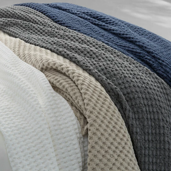 Discount ⭐ Five Queens Court Pine Beach Throw Chambray ⌛ 8 Discount ⭐ Five Queens Court Pine Beach Throw Chambray ⌛ - Image 8