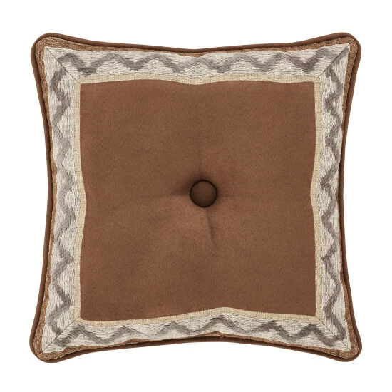 Outlet ⌛ Five Queens Court Tatum 18 Inch Square Decorative Throw Pillow ✨ 1 Outlet ⌛ Five Queens Court Tatum 18 Inch Square Decorative Throw Pillow ✨