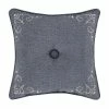 Cheapest 🎉 Five Queens Court Rachel 18" Square Embellished Decorative Throw Pillow ❤️