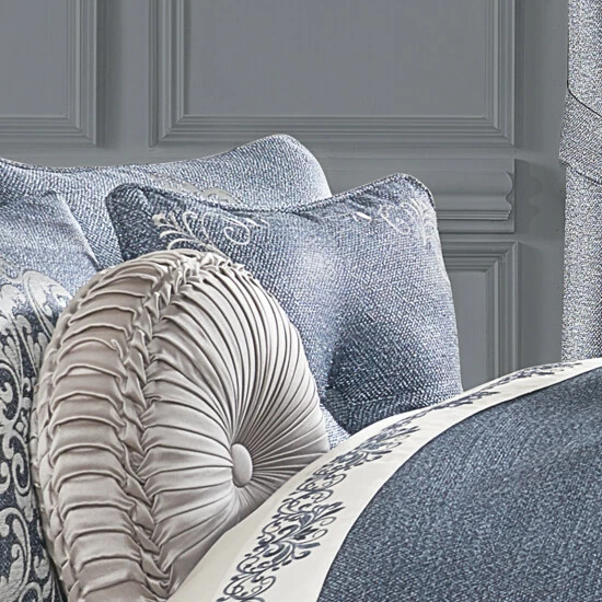 Cheapest π Five Queens Court Rachel 18" Square Embellished Decorative Throw Pillow β€οΈ 3 Cheapest π Five Queens Court Rachel 18" Square Embellished Decorative Throw Pillow β€οΈ - Image 3