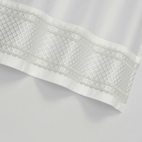 Cheap π Five Queens Court Montefiore Embroidered Sheet Set Silver π 8 Cheap π Five Queens Court Montefiore Embroidered Sheet Set Silver π - Image 8