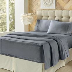 Outlet π₯° Five Queens Court Royal Fit 500 TC 4-pc. Bedsheet Set Tan π