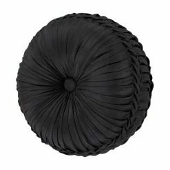 Best deal π Five Queens Court Silverstone Tufted Round Decorative Throw Pillow π