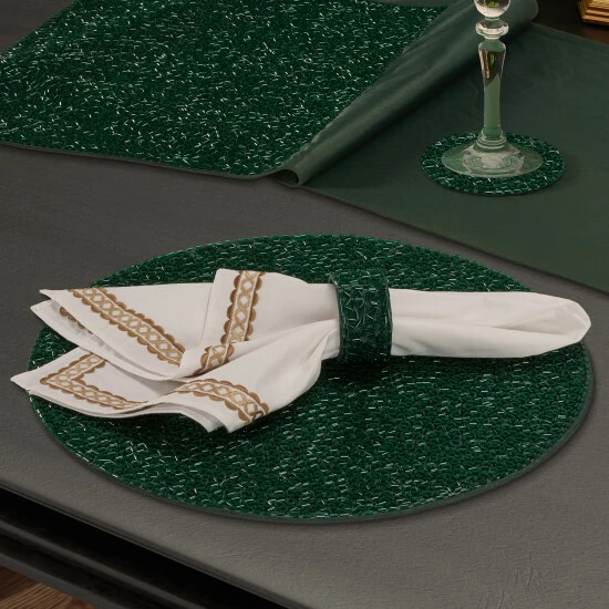Best Pirce β€οΈ Five Queens Court Shimmer π Christmas Napkin Ring 4 Piece Set π 7 Best Pirce β€οΈ Five Queens Court Shimmer π Christmas Napkin Ring 4 Piece Set π - Image 7