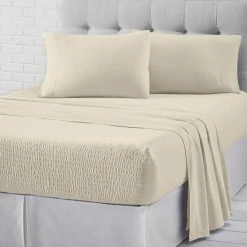 New π₯° Five Queens Court Royal Fit Flannel Sheet Set Slate π€©