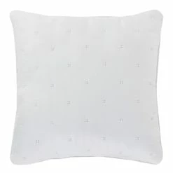 Alternative view of Best deal 😀 Five Queens Court Vito 18" Square Decorative Throw Pillow Slate 😉