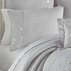 Alternative view of Cheapest 🛒 Five Queens Court Cherie Floral Embroidery 3 Piece Comforter Set 👏