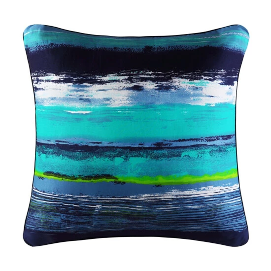 Budget π Five Queens Court Cameron White And Blue Cotton 18-inch Decorative Throw Pillow βοΈ 2 Budget π Five Queens Court Cameron White And Blue Cotton 18-inch Decorative Throw Pillow βοΈ - Image 2
