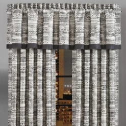 Best Pirce π Five Queens Court Brody Window Straight Valance π§¨