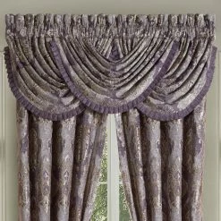 Alternative view of Best reviews of 🛒 Five Queens Court Dominique Window Waterfall Valance 🎁