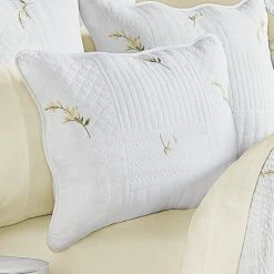 Alternative view of Deals 🎁 Five Queens Court Sharon Floral Quilted Sham ✔️