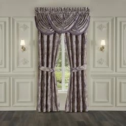 Alternative view of Budget 🎉 Five Queens Court Dominique Window Panel Pair ⌛