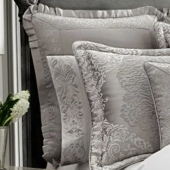 Best Pirce 🥰 Five Queens Court Lambert Silver Euro Sham 🧨 -Five Queens Court Shop unnamed file 1378
