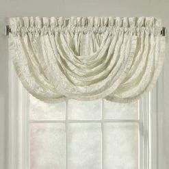 Deals β€οΈ Five Queens Court Maddison Window Waterfall Valance π