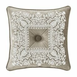 Hot Sale π€© Five Queens Court Othello 18 Inch Square Decorative Throw Pillow β