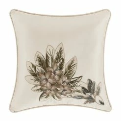 Hot Sale π Five Queens Court Pamela 20 Inch Square Decorative Throw Pillow π―