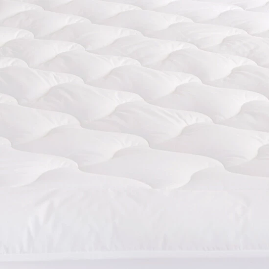 Buy π Five Queens Court Elegance 233 TC Cotton Top Allergen Barrier Mattress Pad - White π 3 Buy π Five Queens Court Elegance 233 TC Cotton Top Allergen Barrier Mattress Pad - White π - Image 3