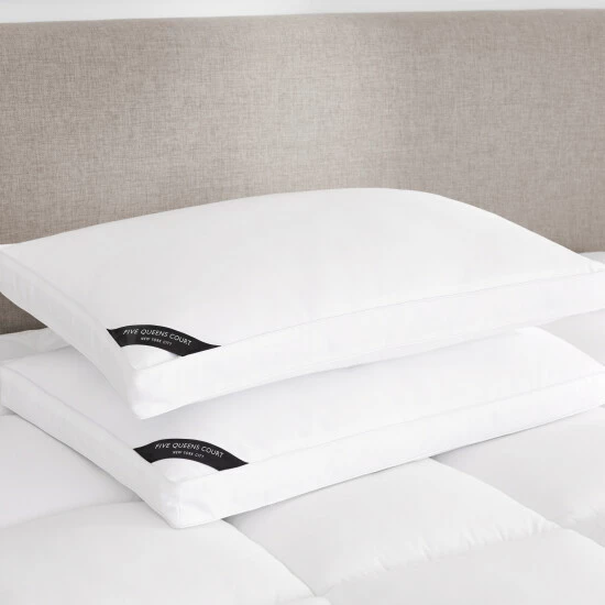 Cheapest π― Five Queens Court Elite 300 TC Cotton Sateen Allergen Barrier Down Alternative Pillow - White π₯ 2 Cheapest π― Five Queens Court Elite 300 TC Cotton Sateen Allergen Barrier Down Alternative Pillow - White π₯ - Image 2
