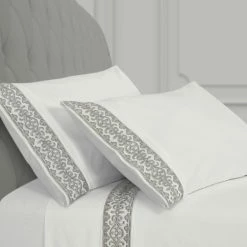 New 😍 Five Queens Court Makayla Embroidered Pillow Case Pair White 👍 -Five Queens Court Shop unnamed file 1530