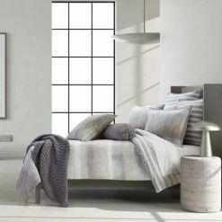 Outlet 👍 Five Queens Court Vernon Grey Duvet Cover ✨