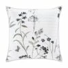 Best reviews of 💯 Five Queens Court Bonnie Grey 18" Square Quilted Decorative Throw Pillow 🌟