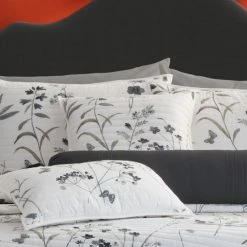 Best reviews of 💯 Five Queens Court Bonnie Grey 18" Square Quilted Decorative Throw Pillow 🌟 -Five Queens Court Shop unnamed file 1544