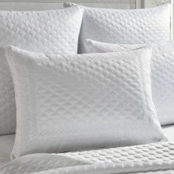 Alternative view of Best Sale 😍 Five Queens Court Lincoln Pillow Sham White 🥰