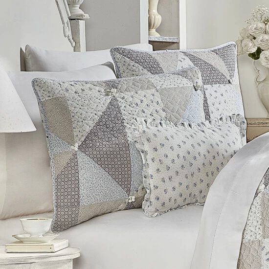 Outlet π― Five Queens Court Phoebe Quilted Pillow Sham β 2 Outlet π― Five Queens Court Phoebe Quilted Pillow Sham β - Image 2
