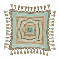 Outlet βοΈ Five Queens Court Vivianna 18 Inch Square Decorative Throw Pillow π―