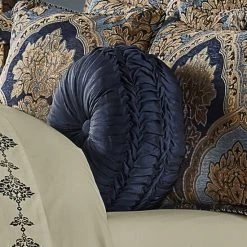 Alternative view of Flash Sale 👏 Five Queens Court Bristol Tufted Round Decorative Throw Pillow 🎁