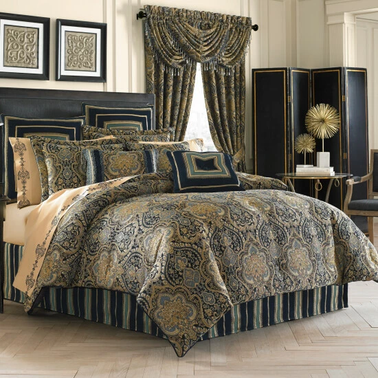 Cheapest π Five Queens Court Palmer Woven Chenille 4 Piece Comforter Set π 1 Cheapest π Five Queens Court Palmer Woven Chenille 4 Piece Comforter Set π