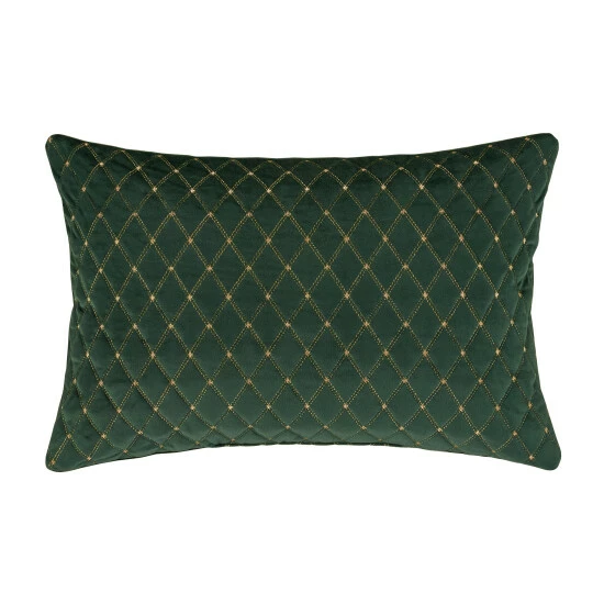 Buy 𧨠Five Queens Court Gabriel Evergreen Quilted Boudoir Decorative Throw Pillow π 1 Buy 𧨠Five Queens Court Gabriel Evergreen Quilted Boudoir Decorative Throw Pillow π