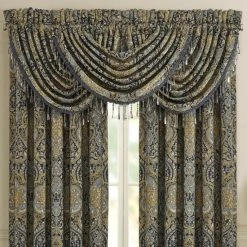 Wholesale β Five Queens Court Palmer Waterfall Window Valance β¨