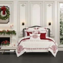 Coupon 🔥 Five Queens Court Holiday Dreams 20" Square Decorative Throw Pillow 🥰 -Five Queens Court Shop unnamed file 1793