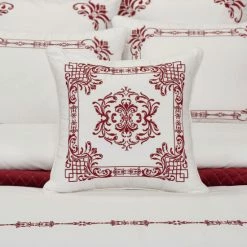 Coupon 🔥 Five Queens Court Holiday Dreams 20" Square Decorative Throw Pillow 🥰 -Five Queens Court Shop unnamed file 1794