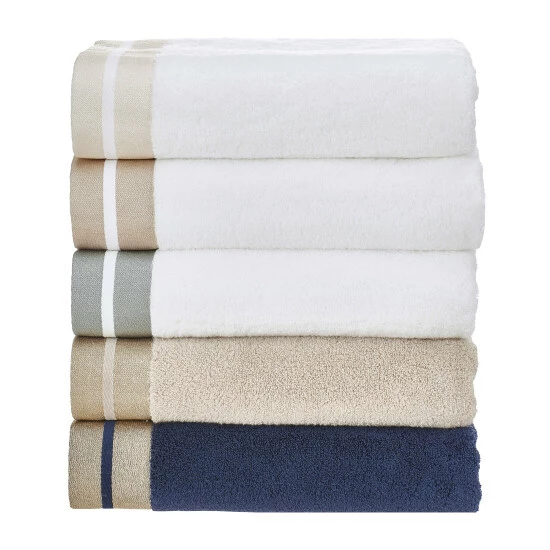Promo β¨ Five Queens Court Lillian Turkish Cotton Striped Border Towel π 1 Promo β¨ Five Queens Court Lillian Turkish Cotton Striped Border Towel π