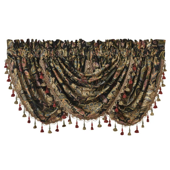 Best Sale π Five Queens Court Stefania Window Waterfall Valance π 4 Best Sale π Five Queens Court Stefania Window Waterfall Valance π - Image 4