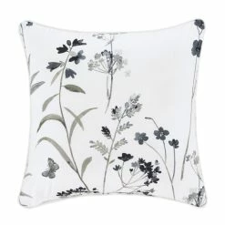 Brand new ❤️ Five Queens Court Bonnie Grey 18" Square Decorative Throw Pillow 🌟
