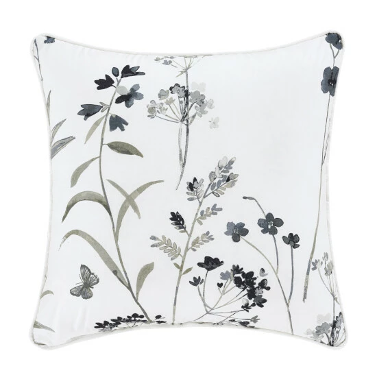 Brand new β€οΈ Five Queens Court Bonnie Grey 18" Square Decorative Throw Pillow π 1 Brand new β€οΈ Five Queens Court Bonnie Grey 18" Square Decorative Throw Pillow π