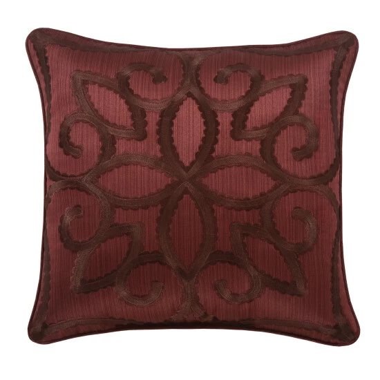 Cheapest π Five Queens Court Chianti 18" Square Embellished Decorative Throw Pillow π₯° 1 Cheapest π Five Queens Court Chianti 18" Square Embellished Decorative Throw Pillow π₯°