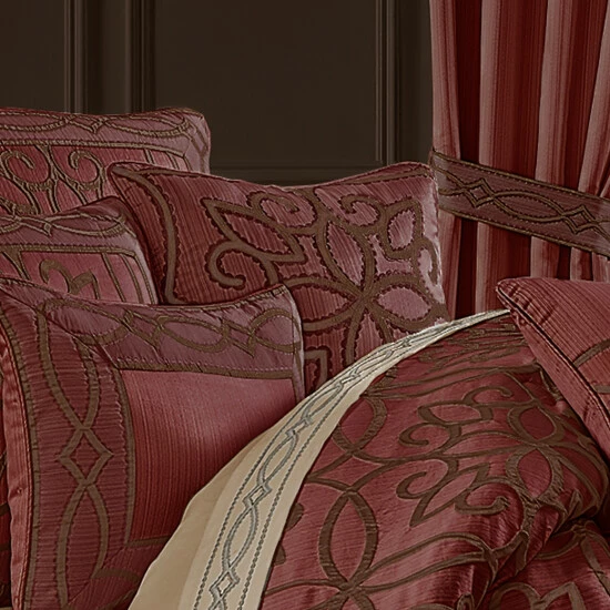 Cheapest π Five Queens Court Chianti 18" Square Embellished Decorative Throw Pillow π₯° 3 Cheapest π Five Queens Court Chianti 18" Square Embellished Decorative Throw Pillow π₯° - Image 3