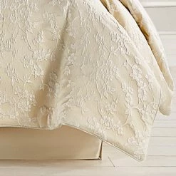 Alternative view of Best deal 😍 Five Queens Court Baltimore 4-piece Floral Jacquard Comforter Set ⌛
