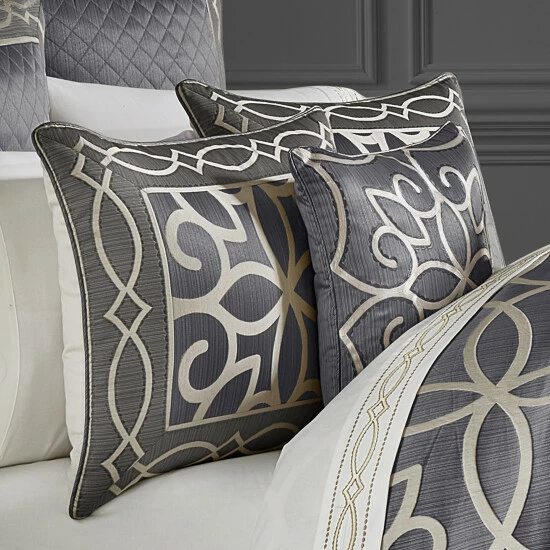 Wholesale π Five Queens Court Darwin Charcoal Comforter Set π₯° 2 Wholesale π Five Queens Court Darwin Charcoal Comforter Set π₯° - Image 2