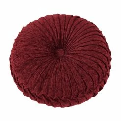 Wholesale β Five Queens Court Tamera Tufted Round Decorative Throw Pillow π