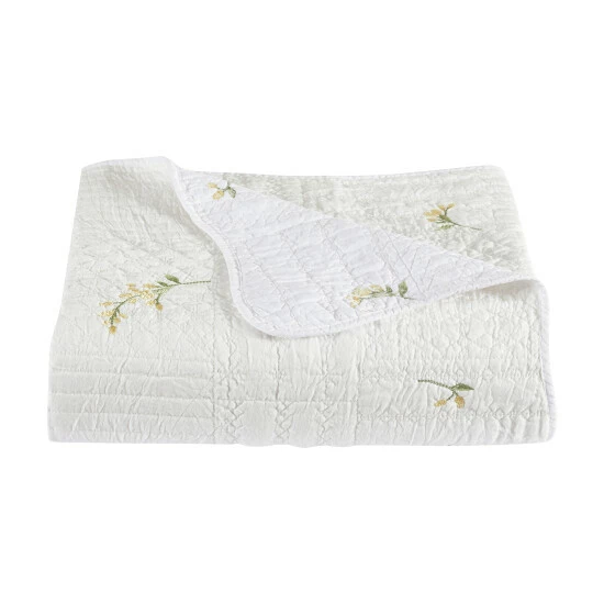 Brand new ⌛ Five Queens Court Sharon Floral Cotton Quilt ⭐ 4 Brand new ⌛ Five Queens Court Sharon Floral Cotton Quilt ⭐ - Image 4