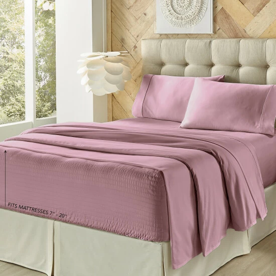 Buy π Five Queens Court Royal Fit 800 Thread Count 4 Piece Bed Sheet Set White π 4 Buy π Five Queens Court Royal Fit 800 Thread Count 4 Piece Bed Sheet Set White π - Image 4